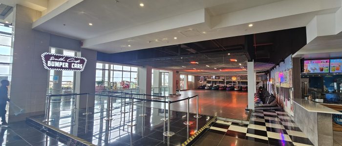 galleria bumper cars